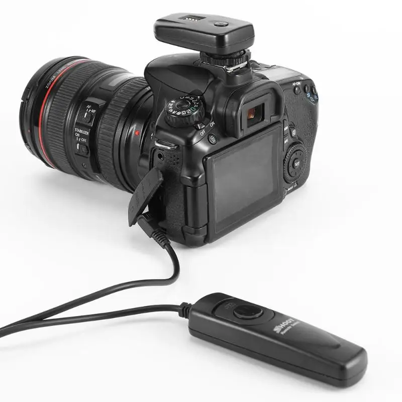 RS-60E3 Таймер Пульт дистанционного спуска затвора кабель для Canon 700D/600D/70D/60D/450D и