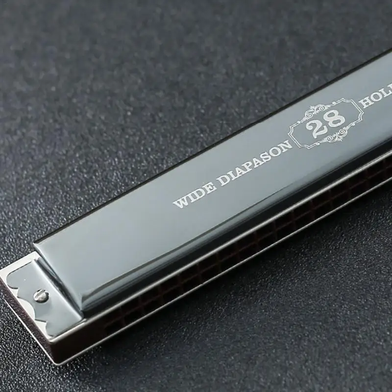 28-Hole C Complex Tone Stress Harmonica для начинающих детей самоисследование Advanced взрослых