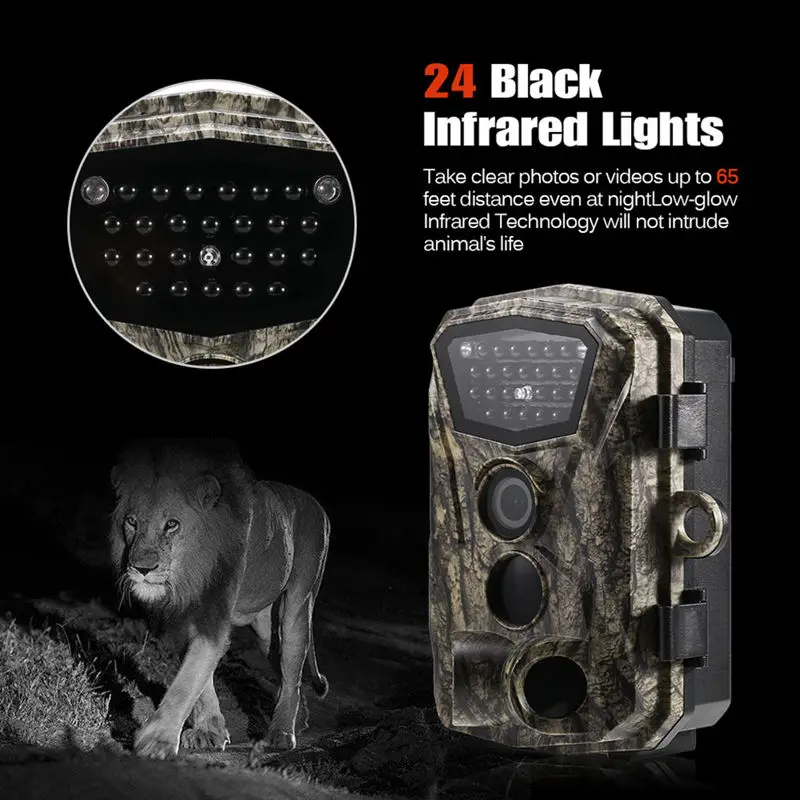 H883W охотничья камера 18Mp 1080P инфракрасная ночного видения тропа 0 6 S триггер дикая