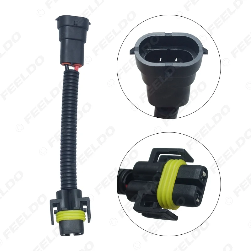 LEEWA 10 шт. Авто H11 LED HID кабель для подключения фар разъем лампы гнездо провода