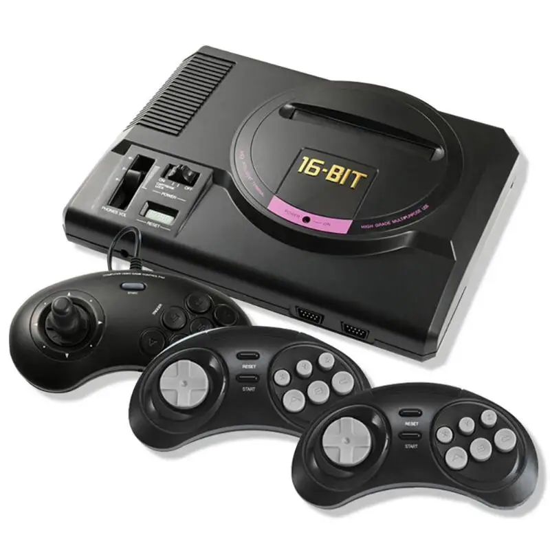 Игровая консоль HDMI + AV 16bit 4 K Game Palyer w/2 4G двойной геймпад | Электроника
