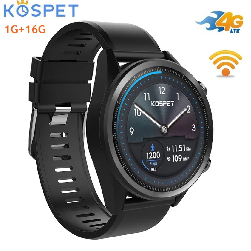 Смарт часы Kospet Hope Lite 4G 1 39 дюймов Android 7 четырехъядерный процессор MTK6739 ГБ ОЗУ 16 Гб