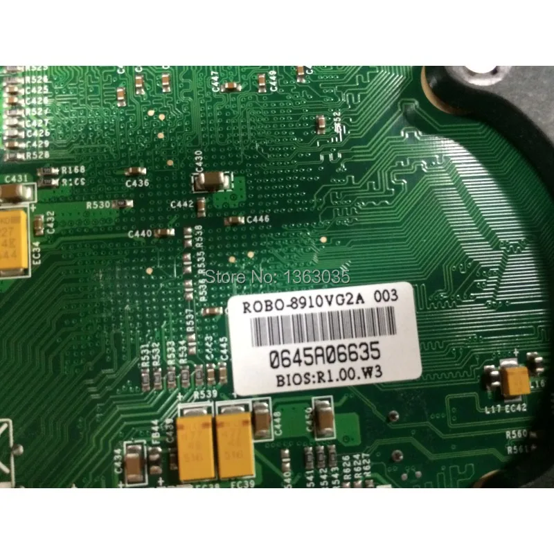 EMS DHL Бесплатная доставка ROBO 8910VG2A 003 BIOS:R1.00.W3 протестированная Рабочая ЦПУ карта