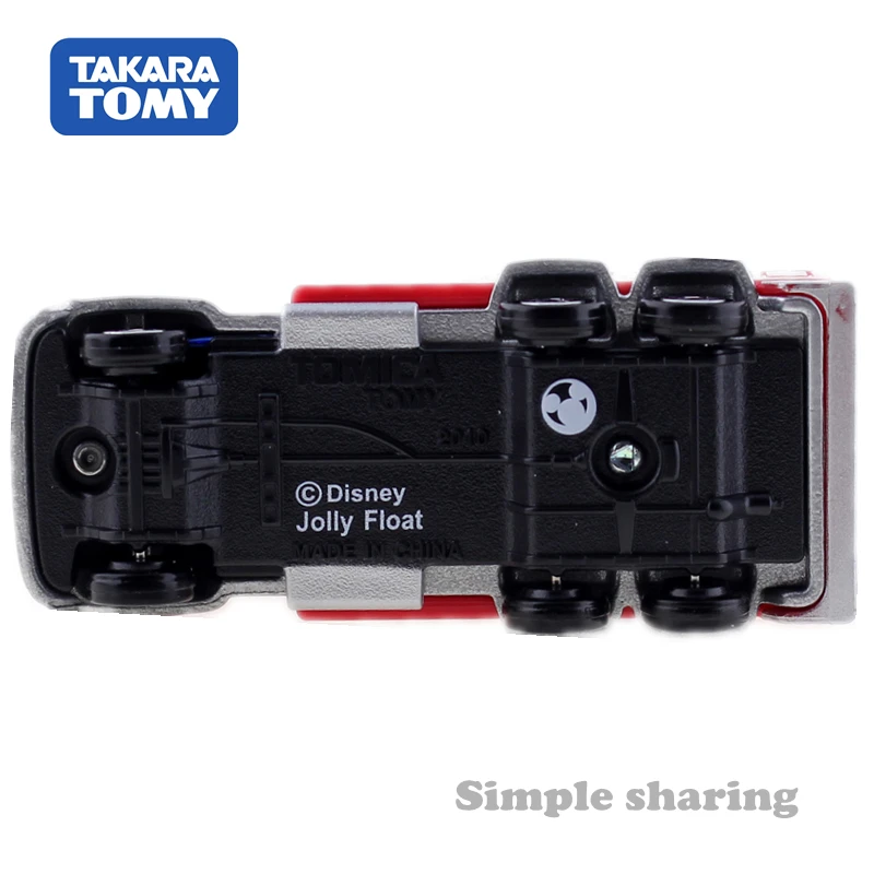 Tomica disney DM-11 Микки Маус пожарная машина работает дивизия Япония Такара Tomy