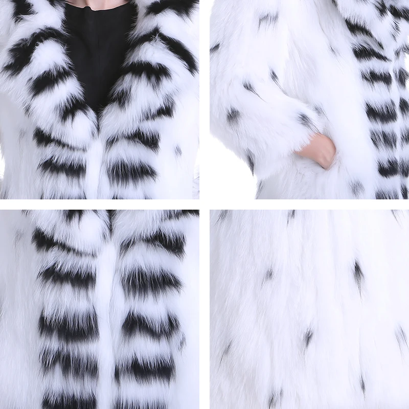 SARSALLYA real fur coat fashion Knitted natural Raccoon Dog Fur women fox coats vest | Женская одежда