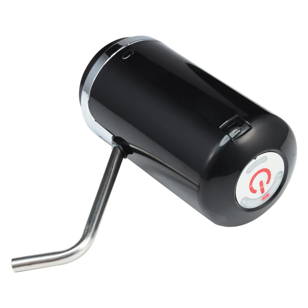 Беспроводной автоматический насос для бутылок из нержавеющей стали с LED-дисплеем питания.