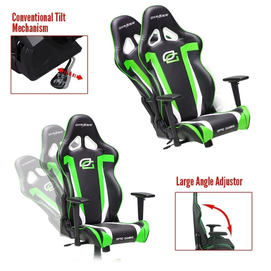DXRacer OH/RZ19/новый высокий задний гоночный сиденье игровой стул Карбон винил + PU