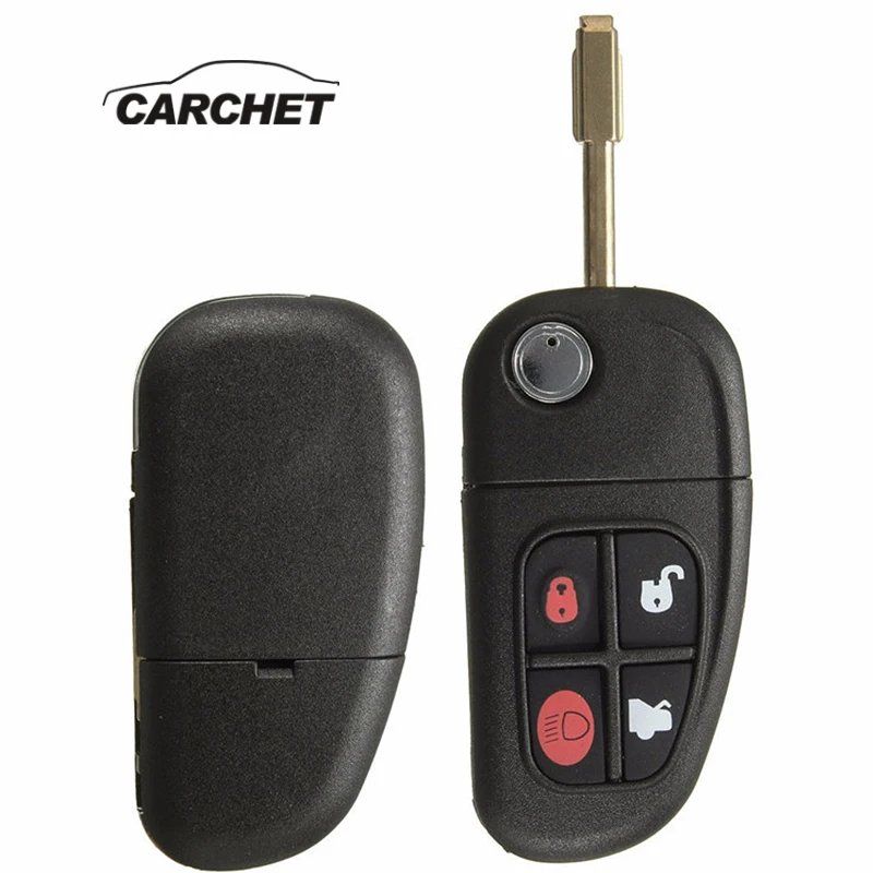 CARCHET 4 кнопки откидной складной 315/433 МГц 4D60 чип пульт дистанционного управления