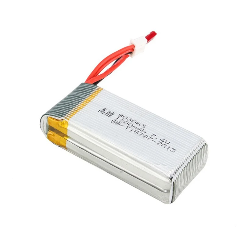 Высокая емкость 7 4 в 1200 мАч батарея Rc Quadcopter Запчасти для MJX X101 X102h JJRC X6 RC Дрон |