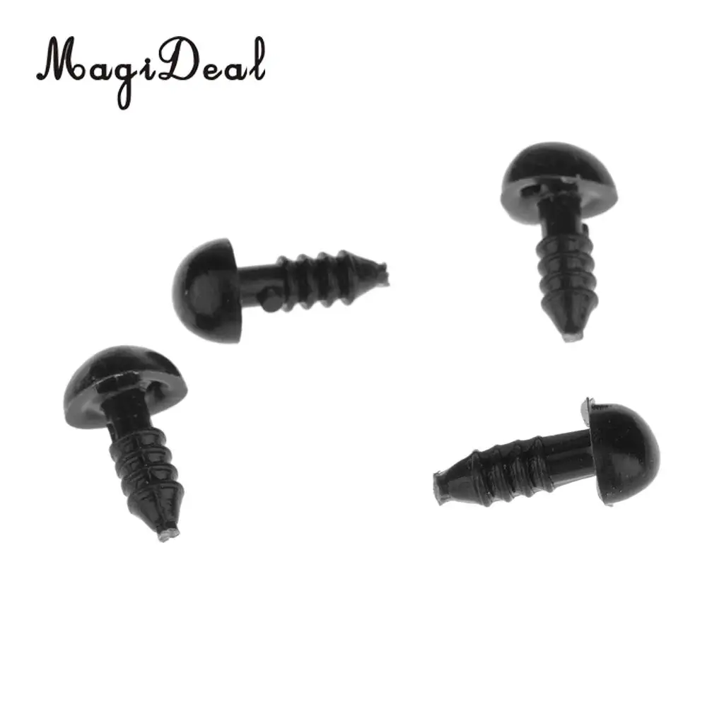 MagiDeal Высокое качество 100 шт. пластик DIY ремесло треугольник нос животного для