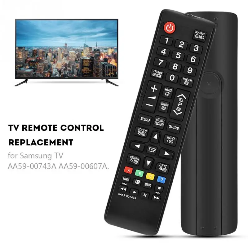 Сменный пульт дистанционного управления для Samsung TV черный абс пластик тв с