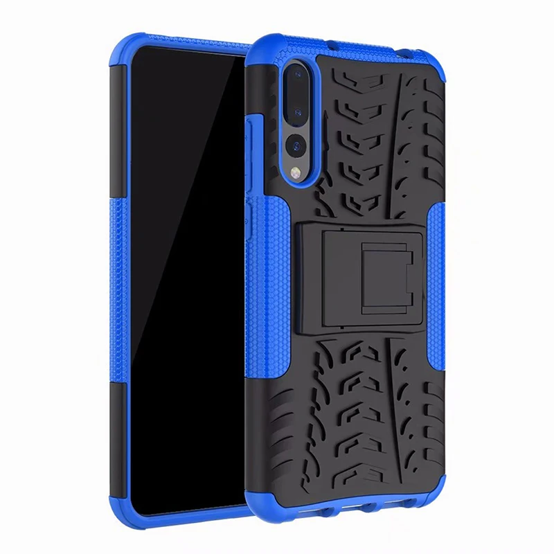 Remanbor For Huawei P20 Pro Silicone Armor Case TPU Cover Shockproof Protective Mobile Phone 6.1'' |