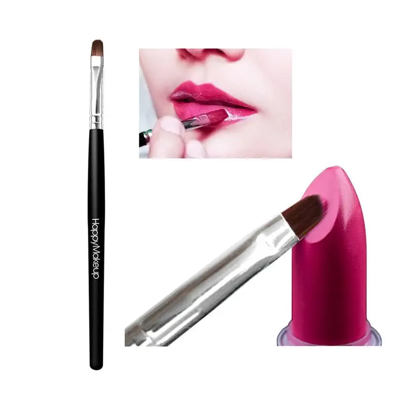 Lip Brush Lipstick Portable Black Makeup Universal Brushes For Woman's Gift | Красота и здоровье