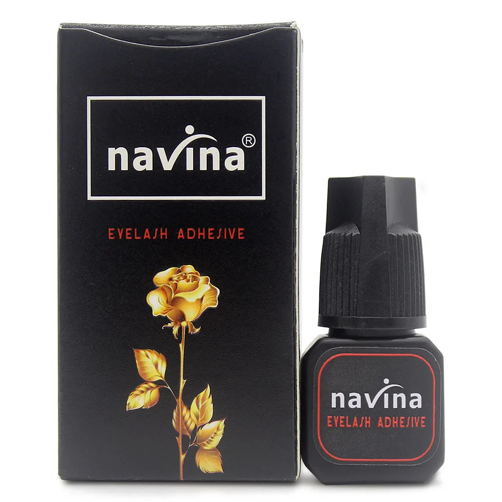 Navina 5g * 10 шт. профессиональный клей для наращивания ресниц без вреда запаха