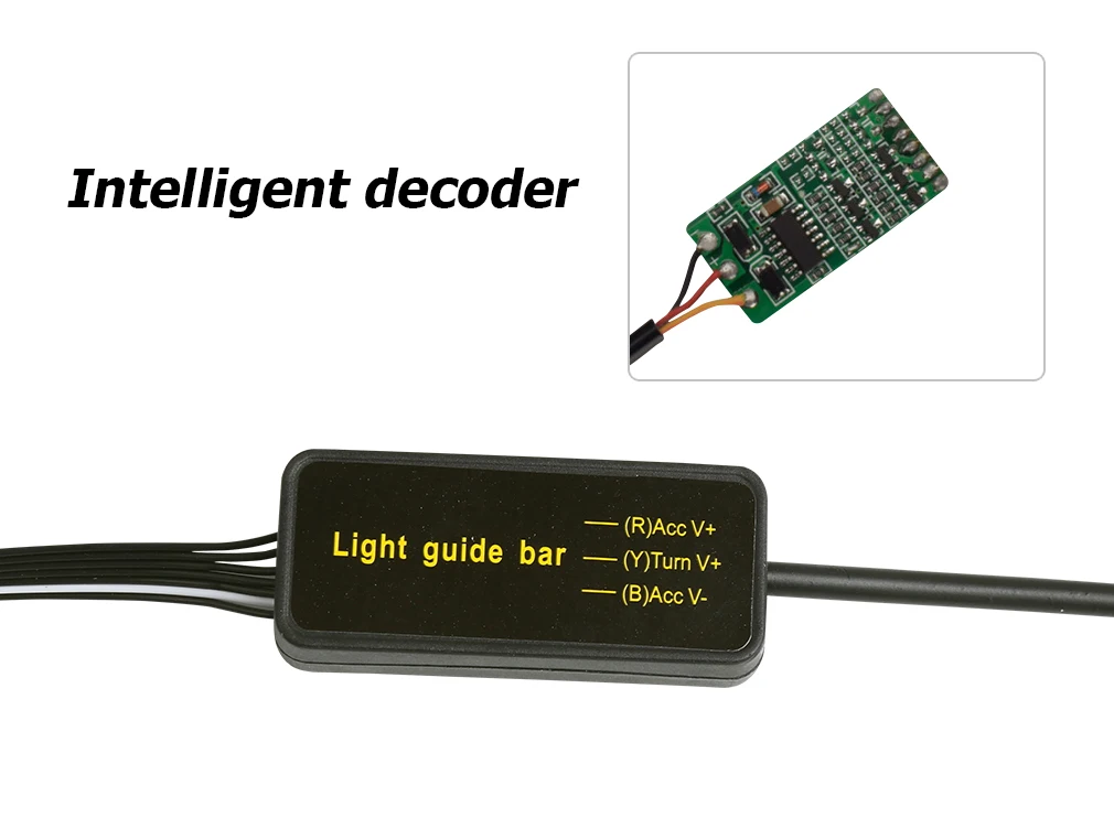2x45 см двойной цвет DRL гибкий светодиодный фонарь дневные ходовые огни разрывная