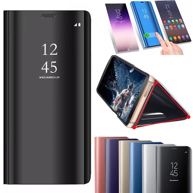 Роскошный зеркальный Чехол С Откидывающейся Крышкой для iphone XS MAX XR X 10 7 Plus 8 6 6s 5 5s SE
