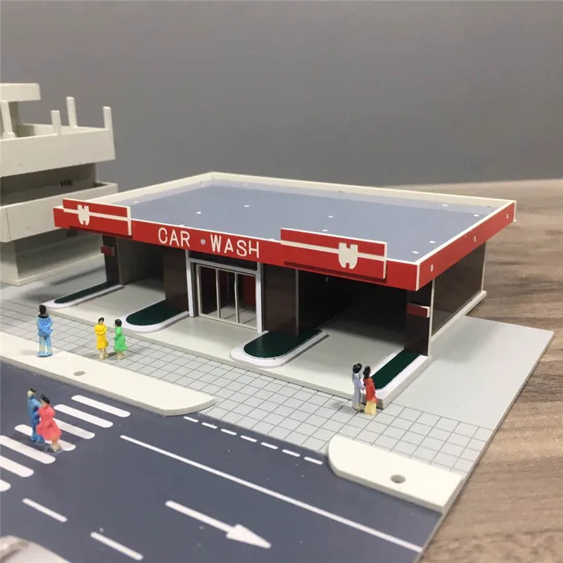 3D конструктор для АЗС набор моделей блоки совместимые Игрушки мальчиков и