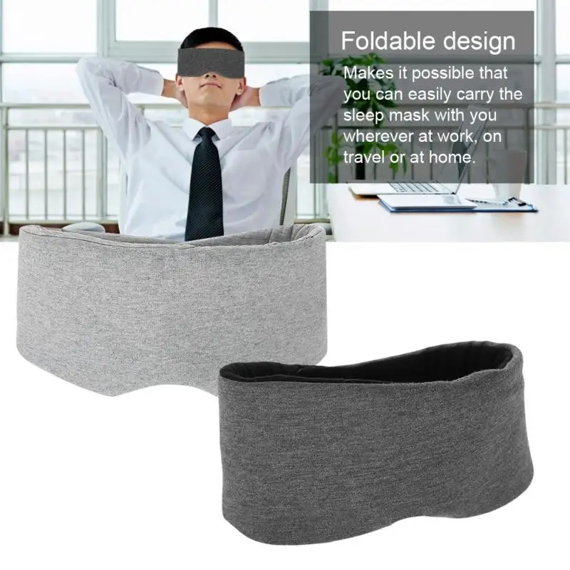 Удобная дышащая маска для глаз сна Регулируемая Blinder Blindfold Лучший ночной