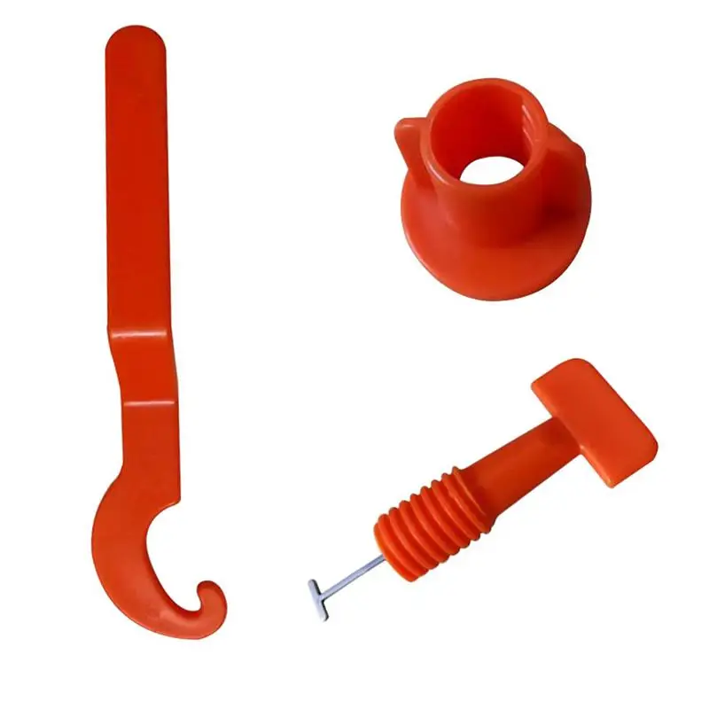 

50Pcs/set Tile Leveling System Tile Floor Tiling Locator Clip Aids Reusable For Tiling Tools