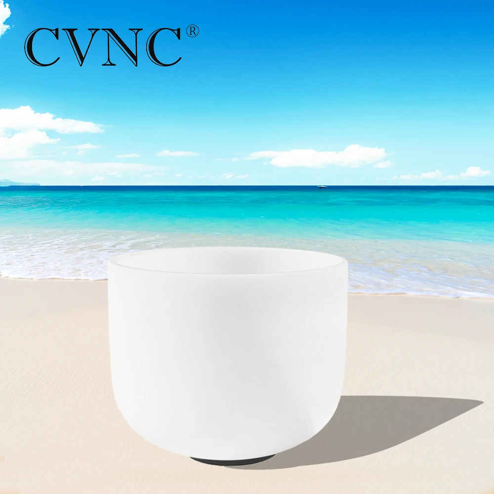 CVNC 12 &quotNote D # сексуальная чакра матовая кварцевая Поющая чаша|Колокольчики и