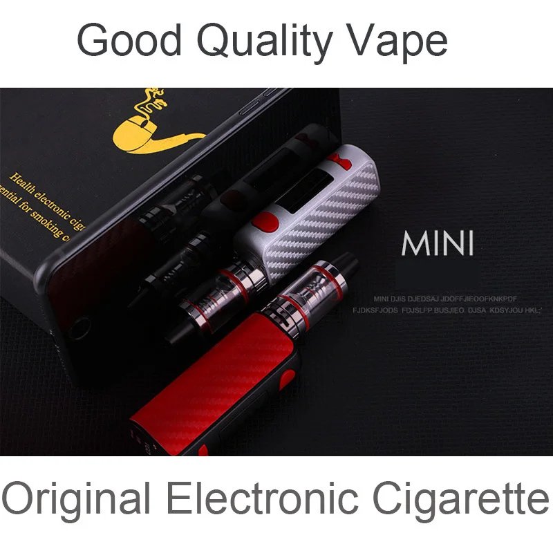 Taphoo электронная сигарета стартовый набор мини 80 Вт Vape Mech Box Mod Kit испаритель кальян