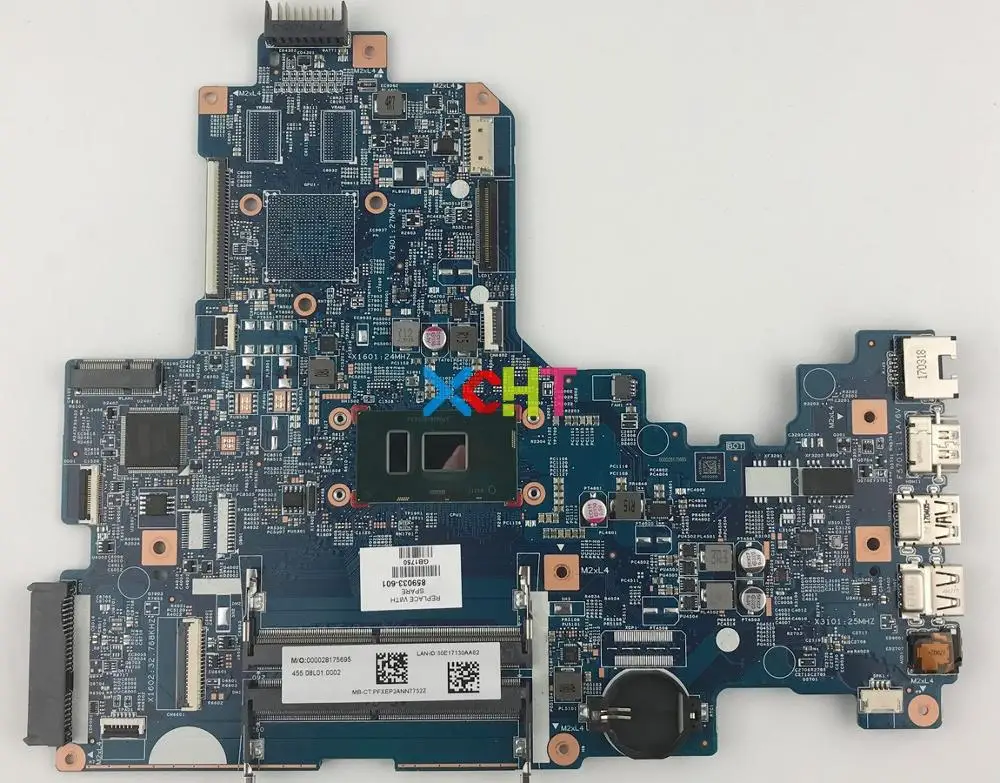 859033 601 001 448.08E01.0021 w i5 7200U CPU UMA для HP Notebook 17 X Series 17T X100 X1XX протестированная Материнская
