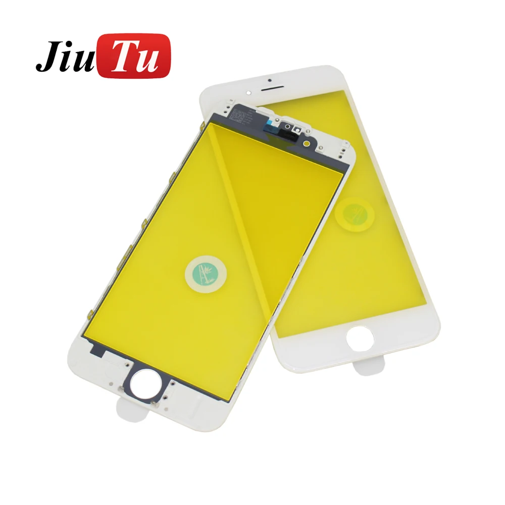 10 шт Холодный пресс передняя стеклянная линза Рамка для iPhone 6/6 Plus/6s 6s Plus/7/7 Plus/8/8 Plus