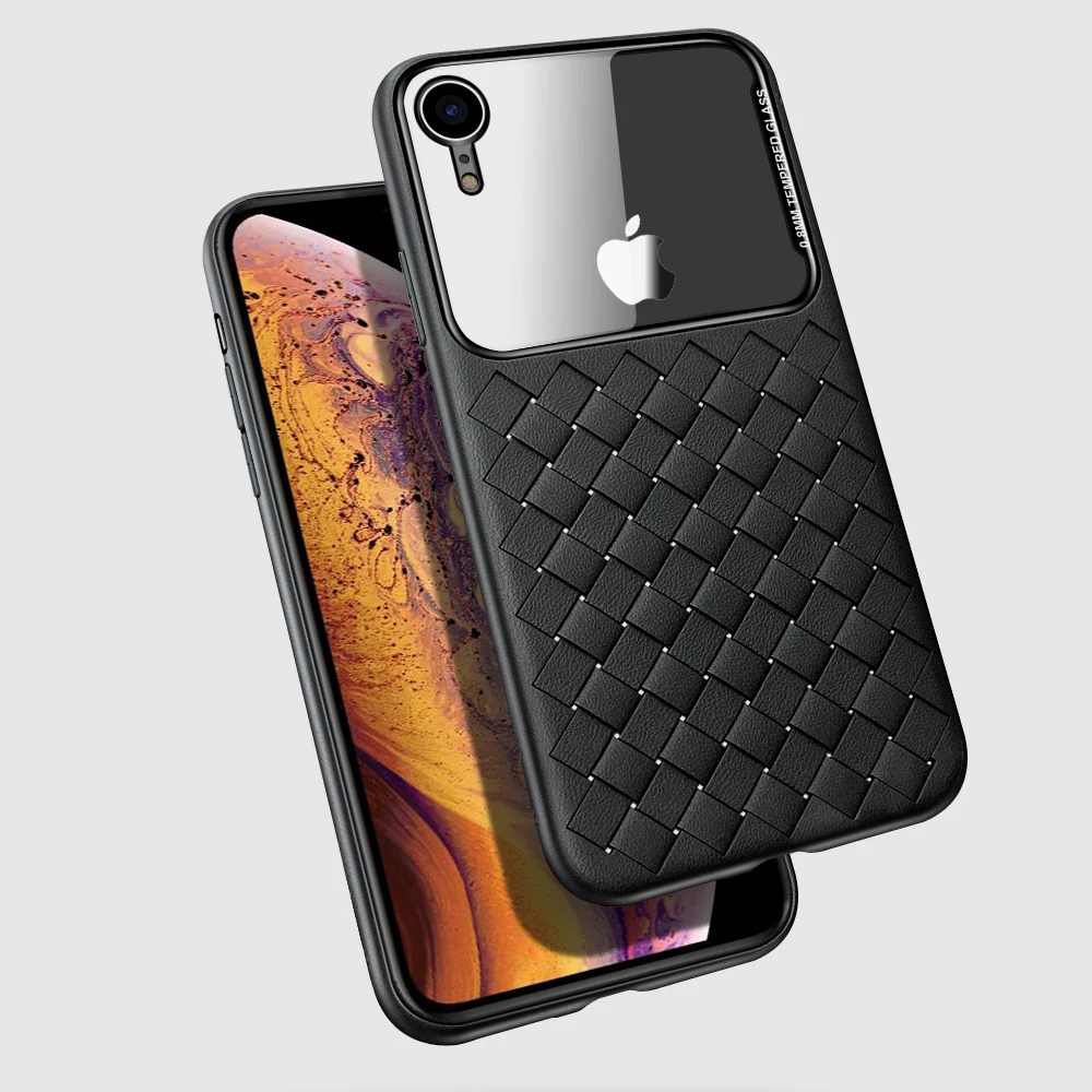 Чехол для телефона Hunreone Funda Para Telefono Movil BV чехол из ТПУ с закаленным стеклом iPhone X XS XR