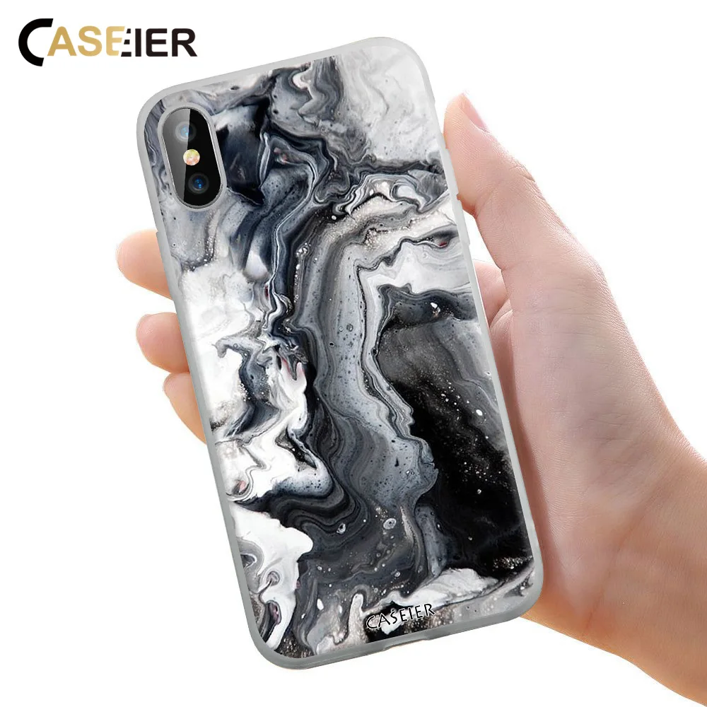 Чехол CASEIER Marble Series для Xiaomi Redmi Note 5 6 Pro Plus 5A 6A чехол телефона 8 Lite pocophone F1 A2 Coque Funda |