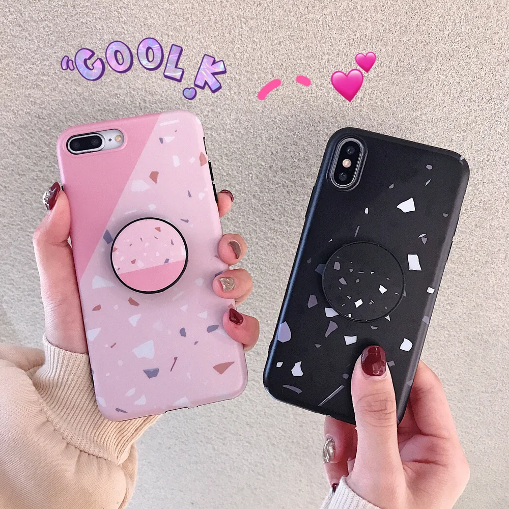 Бесплатная доставка Черный Мраморный чехол для iPhone XR XS Max X 8 7 Plus 6 S Мягкий IMD пара