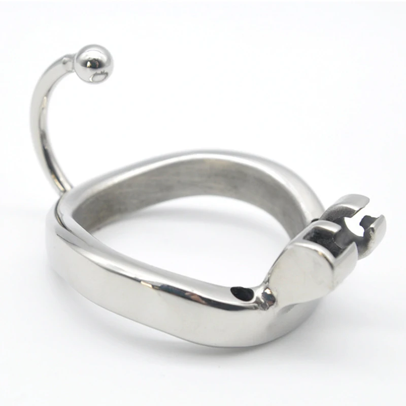 Stainless Steel Male Chastity Devices Large Cock Cage With Base Arc Ring Penis Sleeve Lock Adult Games Bondage Sex Toys For Man | Красота и