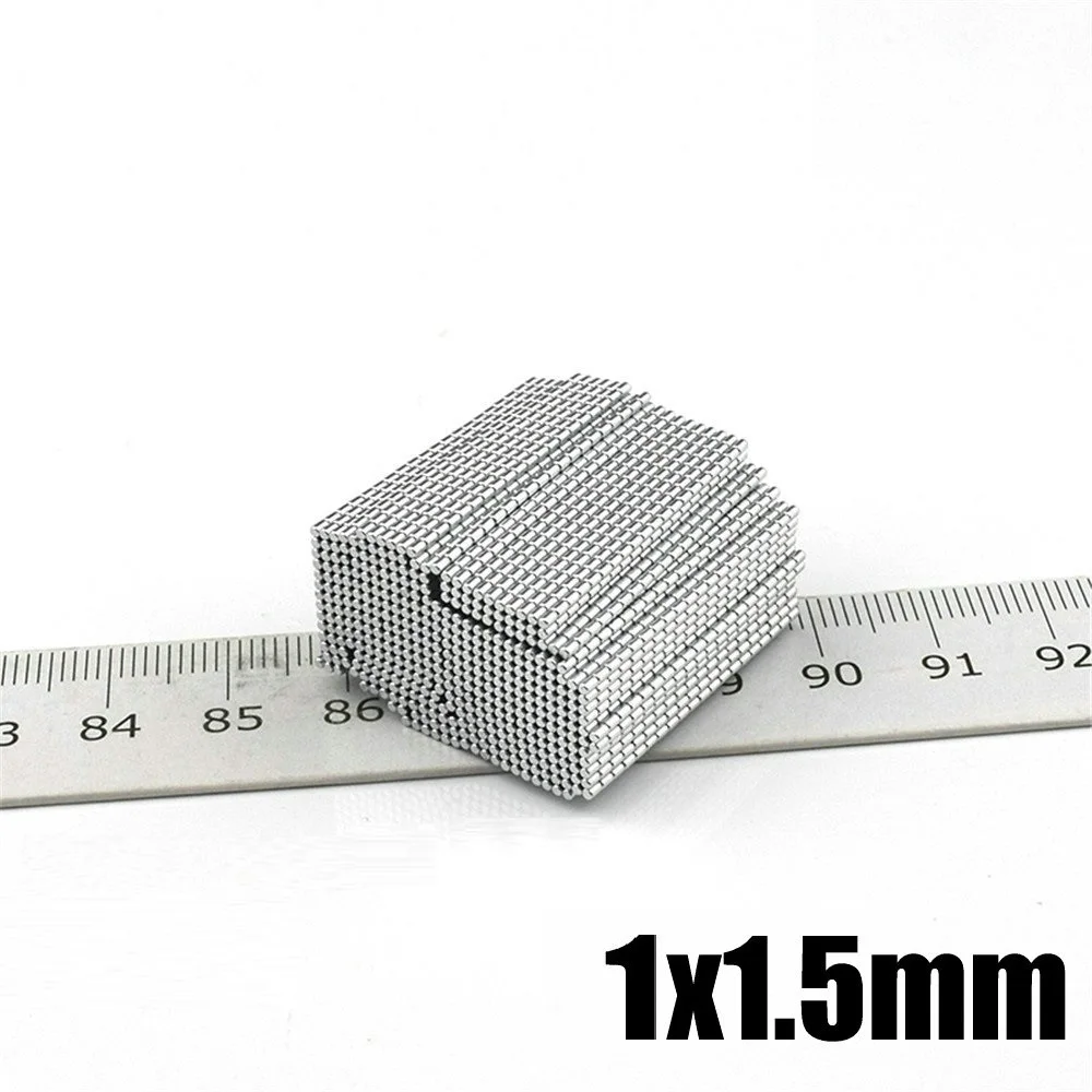 Диаметр. 1x1 5 мм Micro Magnet Precision Imanes De Neodinio медицинский Неодимовый металлический