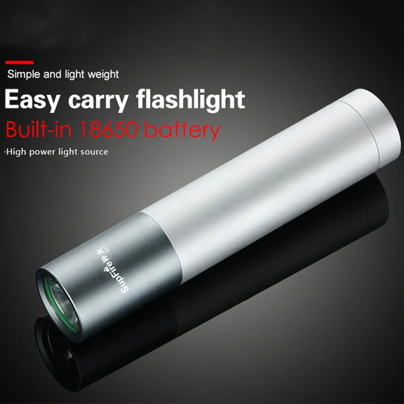 BMDT-SUPFIRE светодио дный фонарик ручка свет Supfire S11 USB светодиодный El Feneri ручной