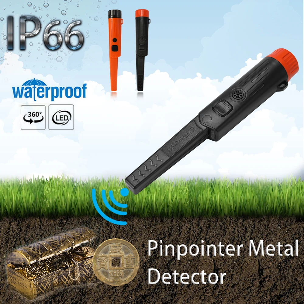 Водонепроницаемый металлоискатель GP-Pointer II ручной детектор золота со