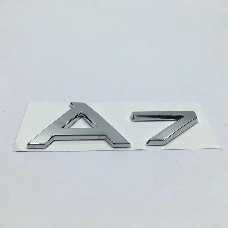 3D JDM наклейки на авто Стайлинг для Audi A1 A3 A4 A5 A6 A7 A8 эмблема &quotTT&quot хромированные