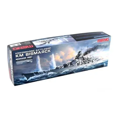 Meng МОДЕЛЬ 1/700 фотосессия немецкий военный корабль Bismarck | Игрушки и хобби