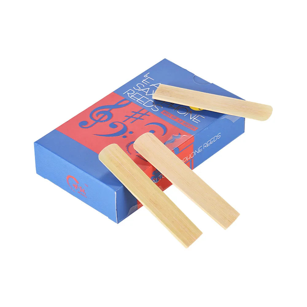 Professional Level Eb Alto Saxophone Sax Reeds Strength 2.0 10pcs/ Box | Спорт и развлечения