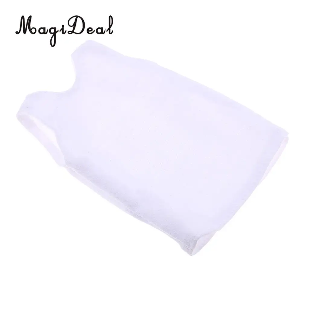 1/6 весы белый жилет рубашка без рукавов для девочек топ с мягкая ткань детей