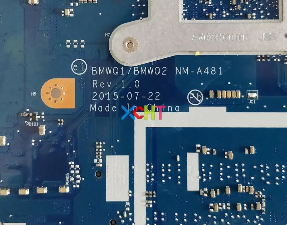 Для Lenovo IdeaPad 300 14ISK 5B20K38202 SR2EY i5 6200U DDR3 w 216 0867030 2 Гб BMWQ1/BMWQ2 NM A481 Материнская плата