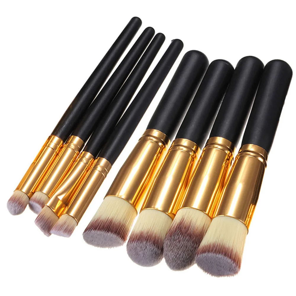 Pro 8 шт./компл. набор кистей для макияжа Maquiagem Beauty Foundation Пудра Тени век Косметика