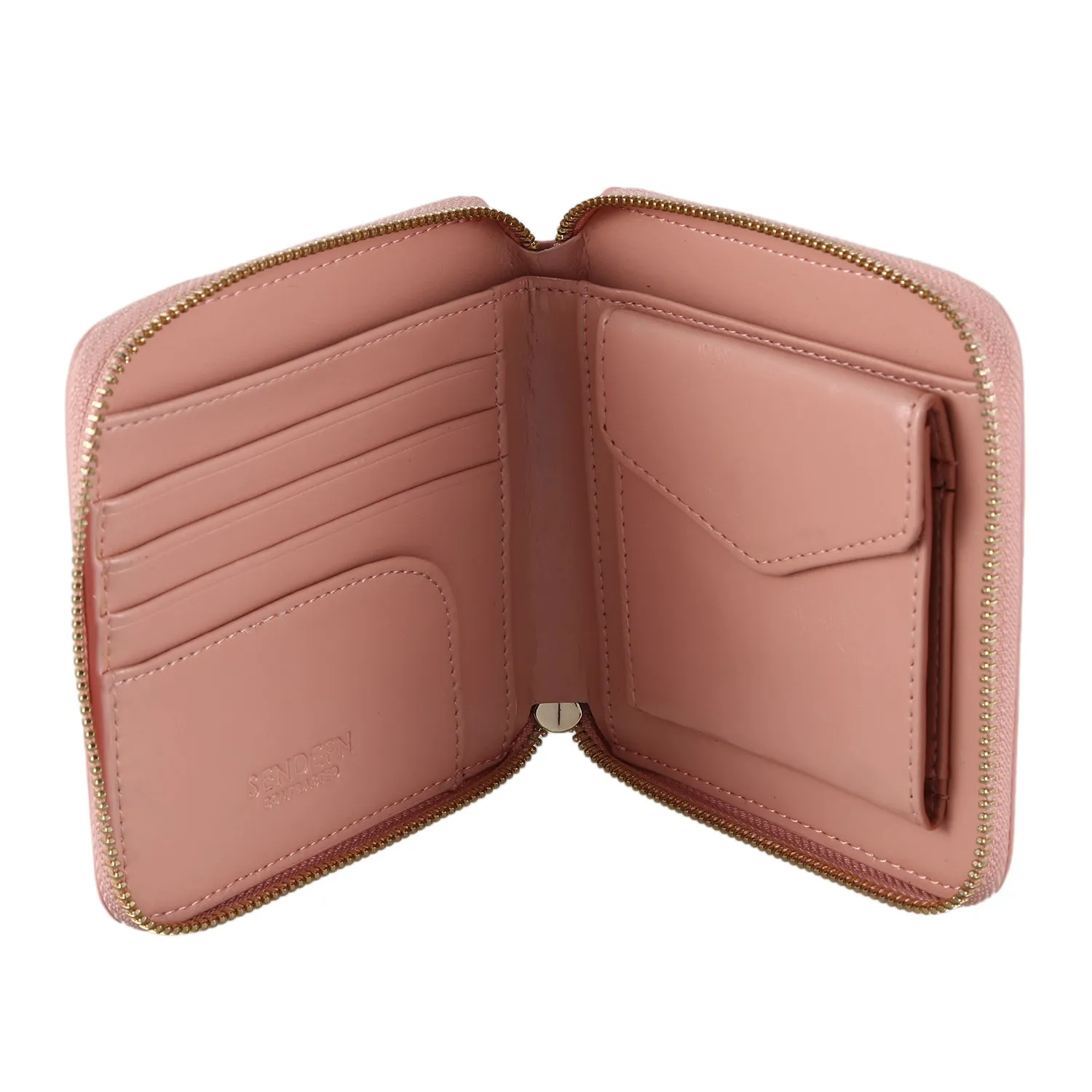 Sendefn Genuine Leather Mini Tassel Short Women Wallet Lady Pocket Coin Purse Card Holder Phone Female | Багаж и сумки