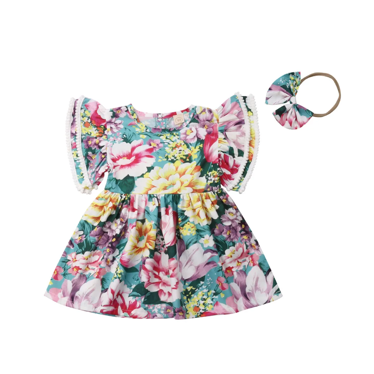 Эксклюзивная детская одежда для девочек летняя новорожденных и сестер топы