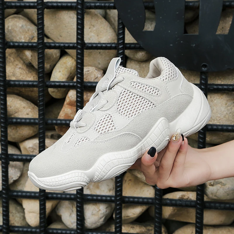 Новинка женская повседневная обувь сезон весна лето модные сетчатые кеды