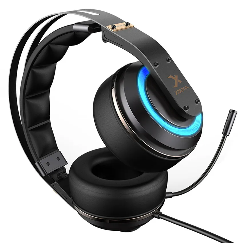 Xiberia T19 Pc Gamer гарнитура Usb 3D объемный звук Игровые наушники с активным