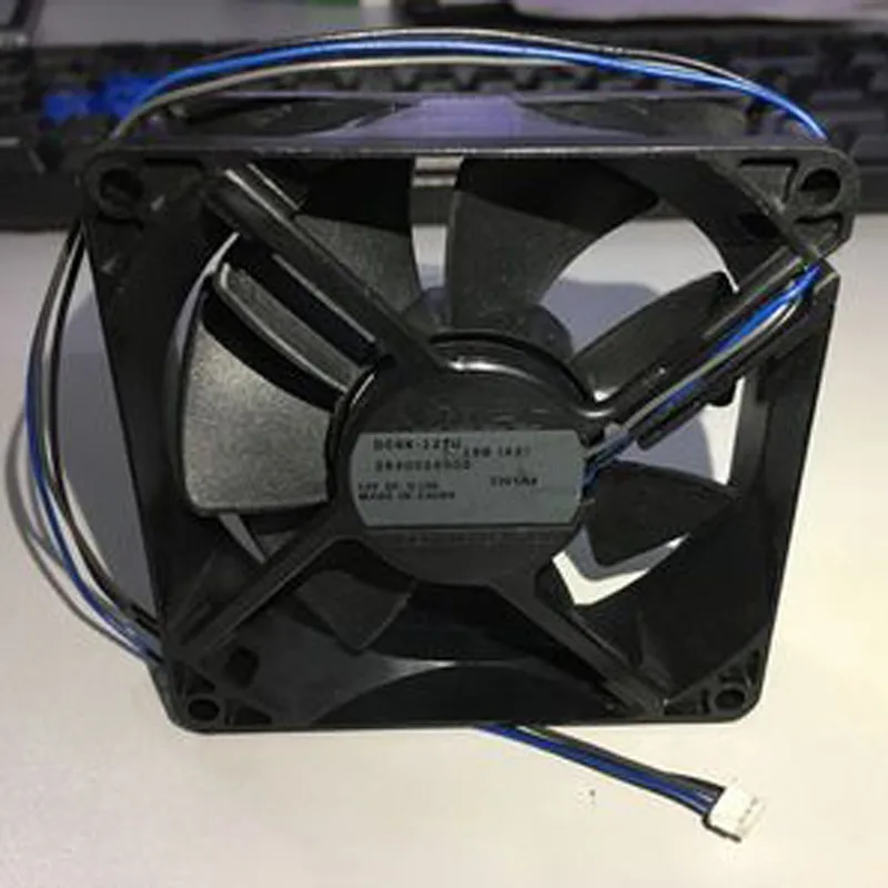 Оригинальный Nidec DC 12V 0.19A 8025 8 см D08K 12PU 3 линии проектор охлаждающий