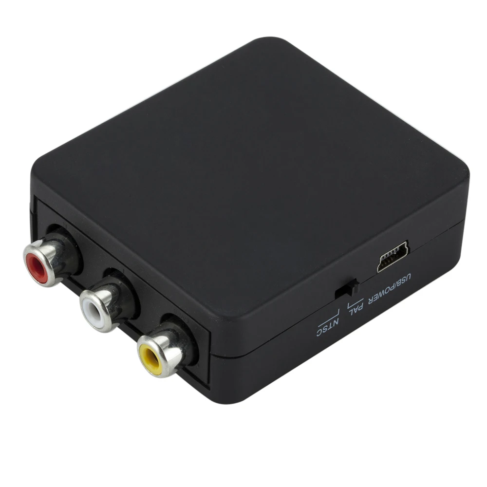 Универсальный цифровой аудио переключатель коробка HD в AV RCA преобразователь