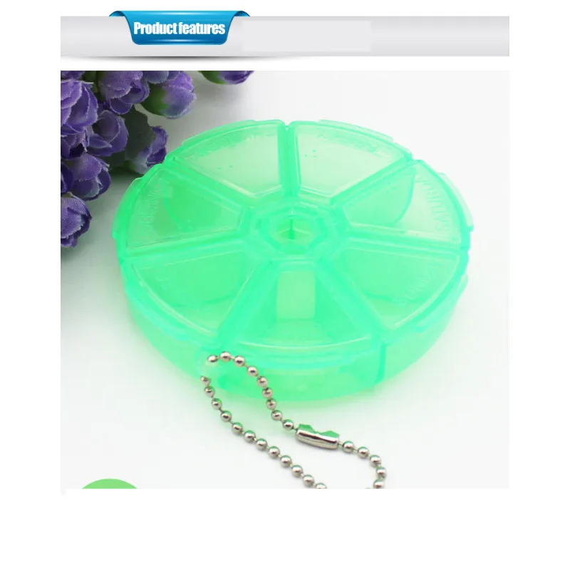 Weekly 7 Colors Pill Box Travel Case Organizer Day Capsule Medicine Dispenser Holder Organiser L3 | Красота и здоровье