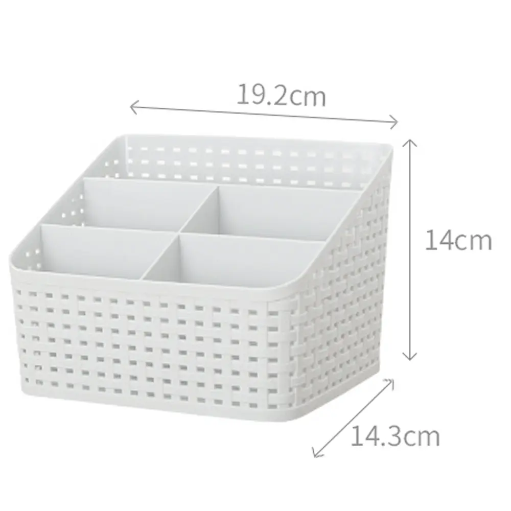 1 шт. Пластик хранения коробка корзина для многофункциональный настольный