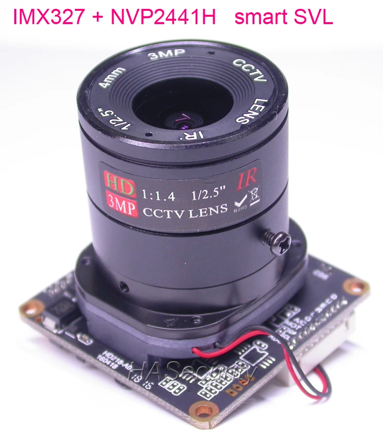 Смарт камера видеонаблюдения SVL CMOS датчик + модуль NVP2441 плата PCB OSD кабель IRC