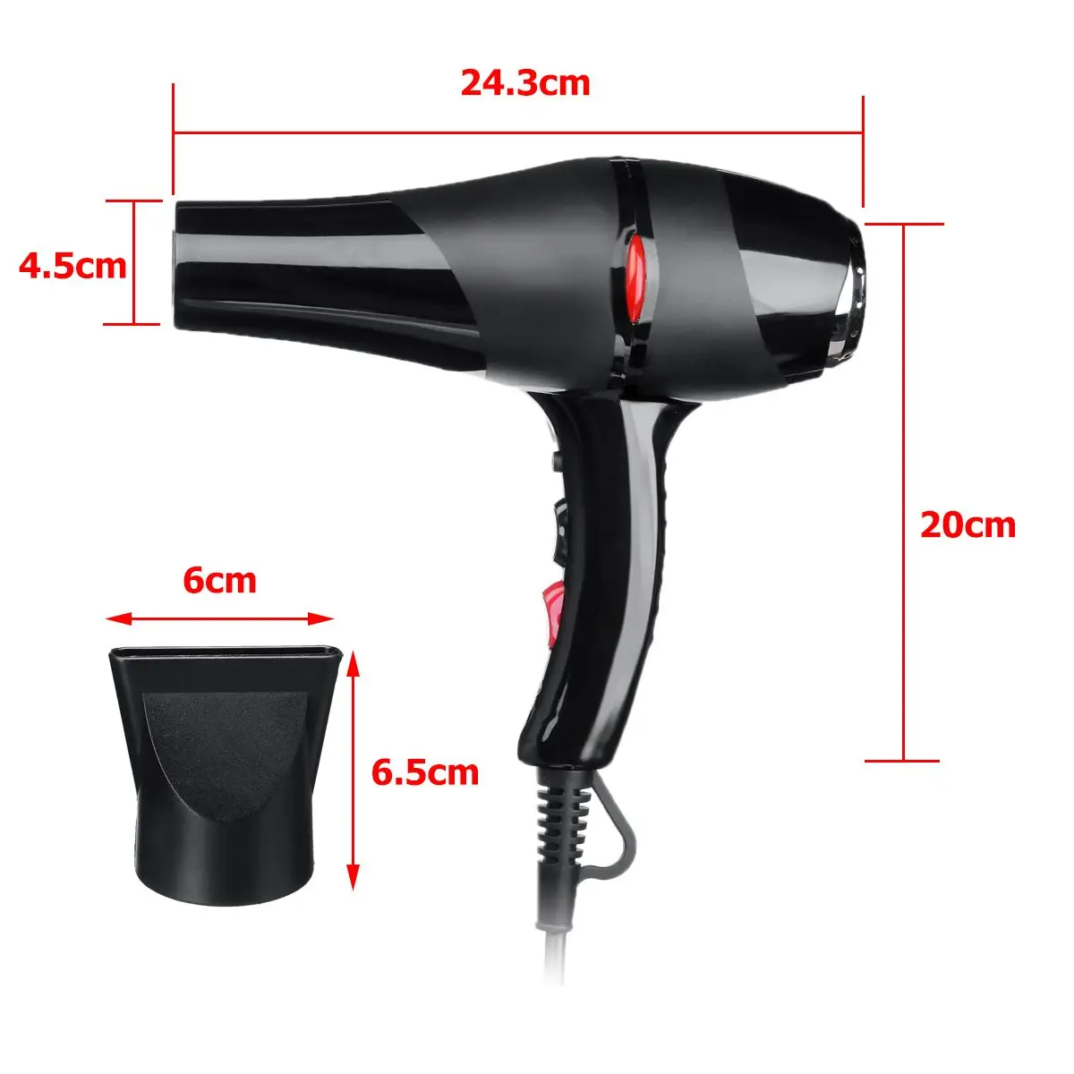 Профессиональный мощный Фен 2000 Вт для парикмахерских инструментов фен волос